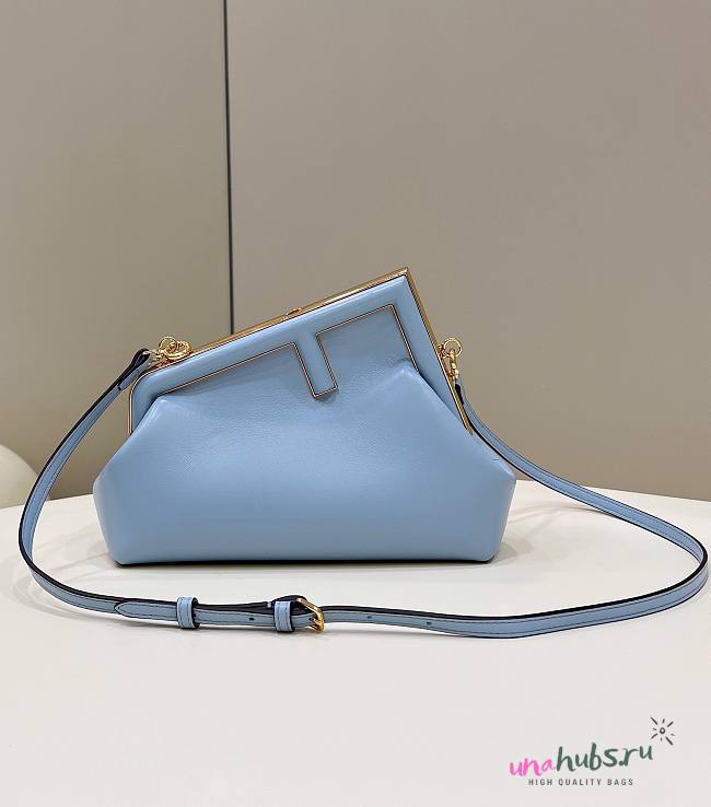 Fendi First Bag Blue 26cm - 1