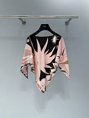 Pucci Stella Print Cape Top - 1