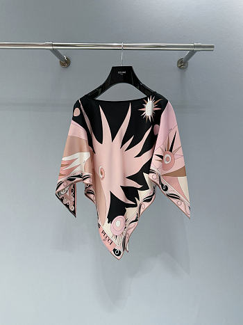 Pucci Stella Print Cape Top