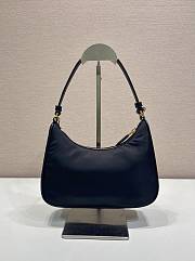 Prada Re-Edition 2005 Re-Nylon Saffiano gold bag 22x18x6.5cm - 4