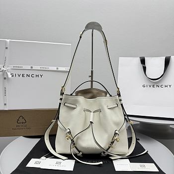 Givenchy Small Voyou Bucket bag White 28cm
