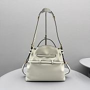 Givenchy Small Voyou Bucket bag White 28cm - 4