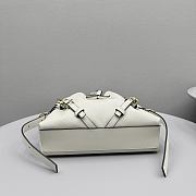 Givenchy Small Voyou Bucket bag White 28cm - 3
