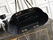 Chanel Shopping Bag Raffia Effect Weaving 35x29x15cm - 2