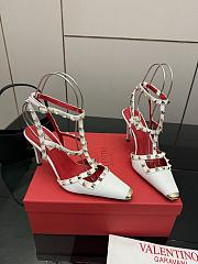 Valentino white high heel 9cm - 1