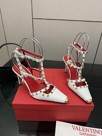 Valentino white high heel 9cm