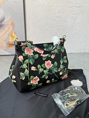 Dolce & Gabbana Sicily Floral-printed Shoulder Bag 25x12x22cm - 2