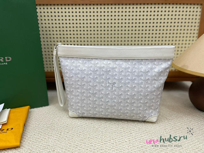 Goyard Conti Pouch White 24x22x6.5cm - 1