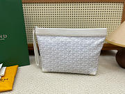 Goyard Conti Pouch White 24x22x6.5cm - 1