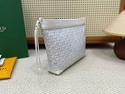Goyard Conti Pouch White 24x22x6.5cm - 5