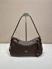 Prada Aimée leather shoulder bag Brown 31x18x10cm - 1