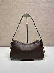 Prada Aimée leather shoulder bag Brown 31x18x10cm - 2