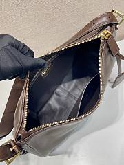 Prada Aimée leather shoulder bag Brown 31x18x10cm - 3
