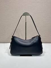 Prada Aimée leather shoulder bag Black 31x18x10cm - 5