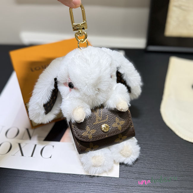Louis Vuitton Cute Bunny Bag Charm - 1