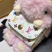 Louis Vuitton Cute Bunny Bag pink Charm - 2