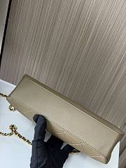Chanel Small Shopping Bag Lambskin Gold Green 23x23x7cm - 2