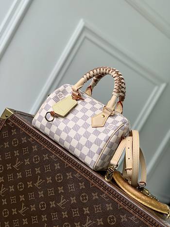 Louis Vuitton Speedy Bandoulière 20 Damier Azur 20.5x13.5x12cm