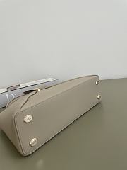 Dior Cigale Bag Shiny Etoupe 28x10x22cm - 5