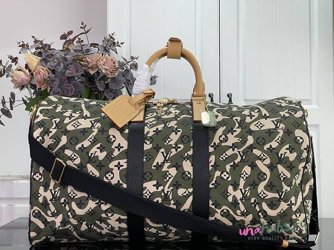 Louis Vuitton Keepall M95774 Boston Bag Canvas 55x31x26cm - 1