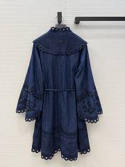 Zimmermann broderie-anglaise belted dress - 2