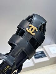 Chanel Black Sandal 04 - 4