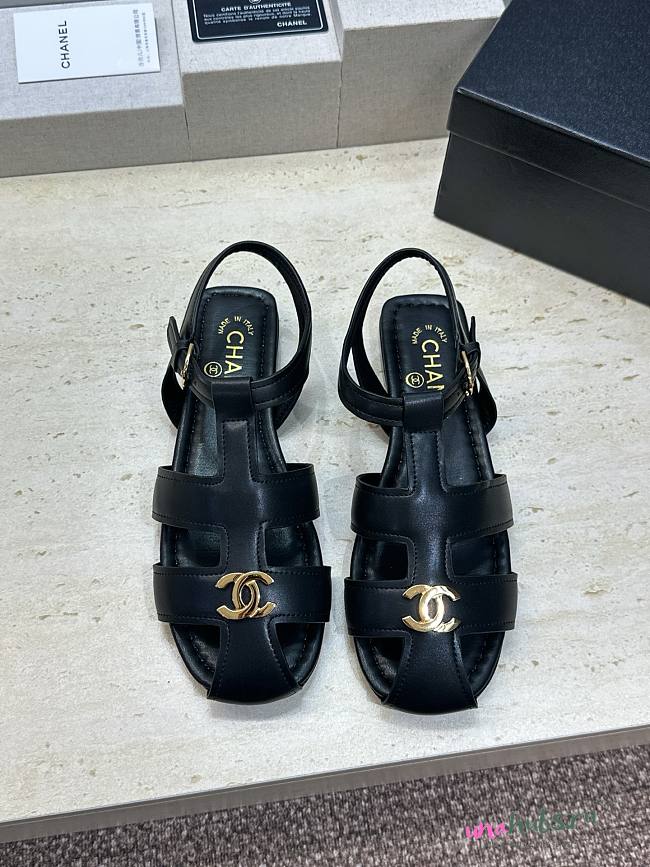 Chanel Black Sandal 04 - 1
