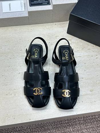 Chanel Black Sandal 04