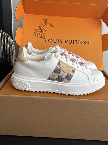 Louis Vuitton Time Out White Sneaker 