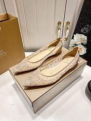 Christian Louboutin Follies Strass Ballerinas - 3