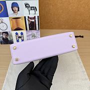 Hermes Mini Kelly light Purple Epsom Gold  - 3