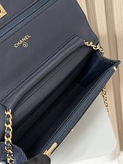 Chanel Woc On Chain Denim 19cm - 5