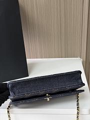 Chanel Woc On Chain Denim 19cm - 3