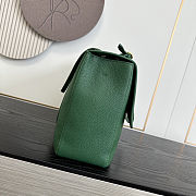 Chanel 26S Flap Bag MAXI Gold Green 39cm - 4
