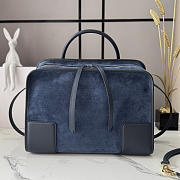 Loewe Large Amazona 180 bag in suede 34.5x27x14cm - 1