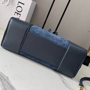 Loewe Large Amazona 180 bag in suede 34.5x27x14cm - 5