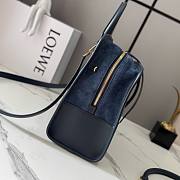 Loewe Large Amazona 180 bag in suede 34.5x27x14cm - 4