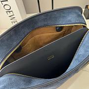Loewe Large Amazona 180 bag in suede 34.5x27x14cm - 3