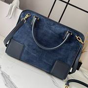 Loewe Large Amazona 180 bag in suede 34.5x27x14cm - 2