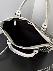 Balenciaga Le City Bag Medium in white snow 38.5x24x15cm - 3
