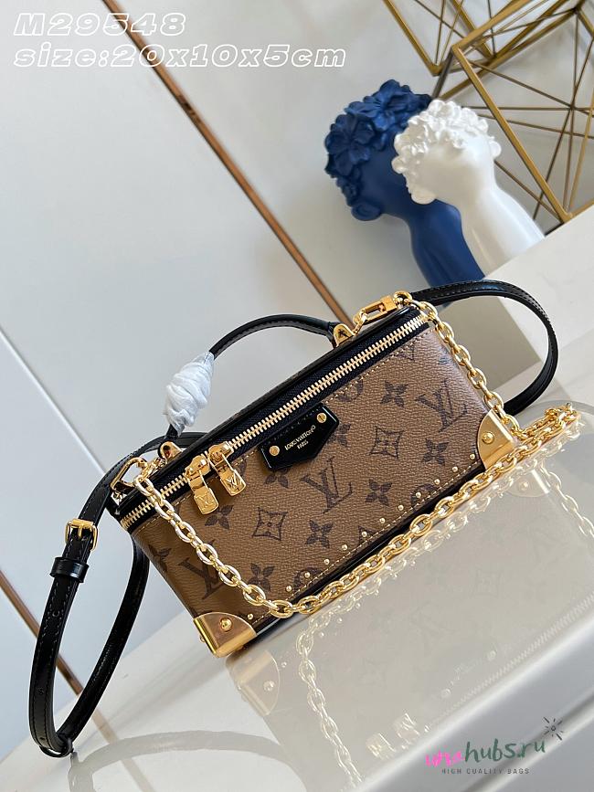 Louis Vuitton Vanity Pouch Trunk 20x10x5.5cm - 1
