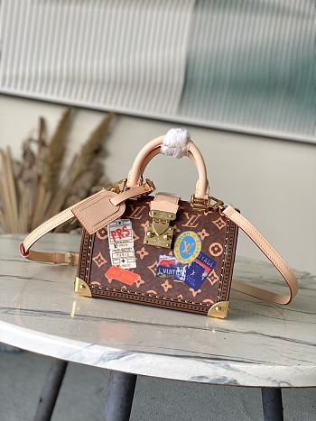 Louis Vuitton Speedy Trunk 20 Monogram 21x15x13cm