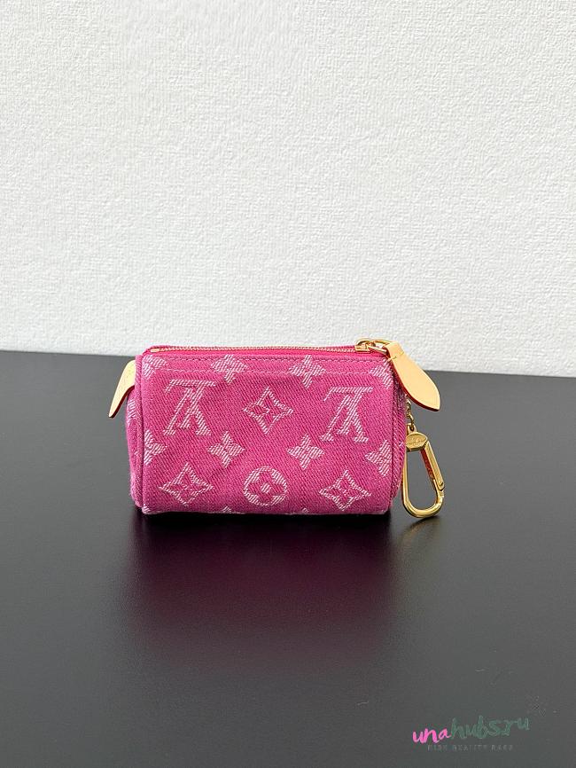 Louis Vuitton Trousse Speedy Pink 11x7.5x6cm - 1