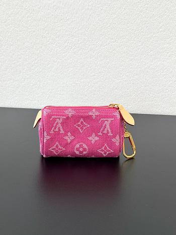 Louis Vuitton Trousse Speedy Pink 11x7.5x6cm