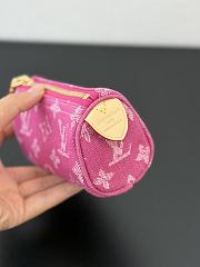 Louis Vuitton Trousse Speedy Pink 11x7.5x6cm - 4