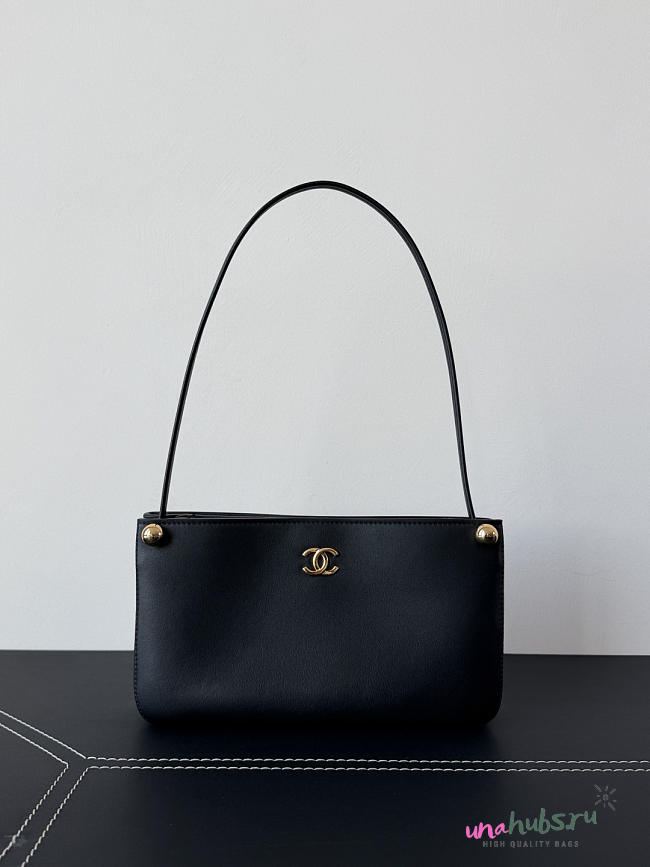 Chanel 26s Hobo Shoulder Black Bag 25x14x5cm - 1
