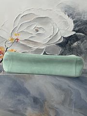 Chanel 26S Flap Bag MAXI suede Green 39cm - 5