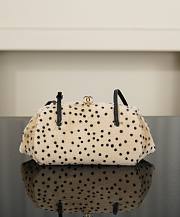 Chanel Pony Hair Cheetah Print Pretty CC Clutch 29.5x13x20cm - 1