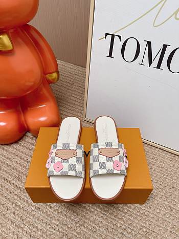 Louis Vuitton Lily Flat Mule Azure Blue