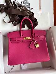 Hermes Birkin Fuchsia Pink Gold Togo - 1